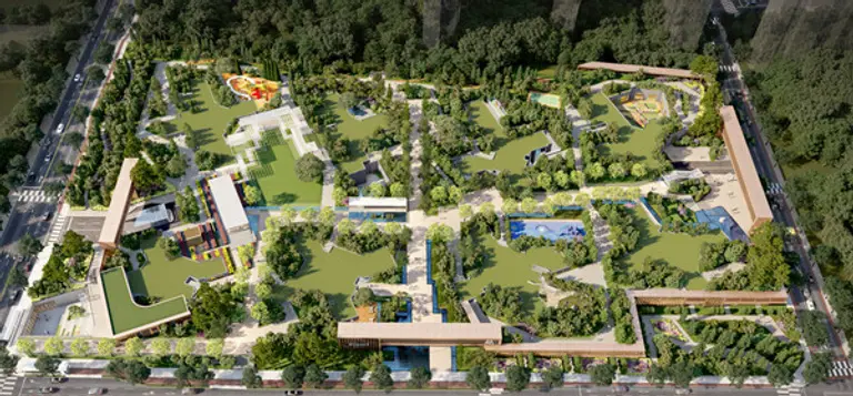 개포우성 7차에 제안한 써밋 프라니티의 지상 공원 (사진제공=대우건설)