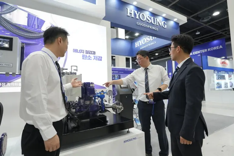 효성굿스프링스가 13~ 14일 서울 양재동 aT센터에서 열린 