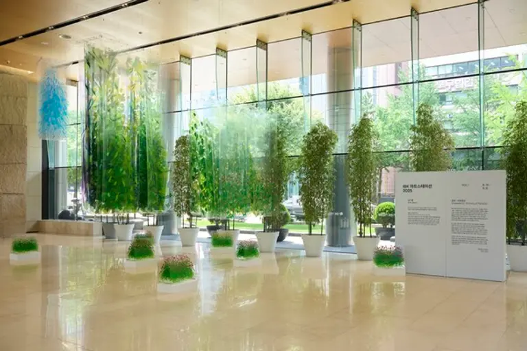 김서울 작가 작품 전시 전경