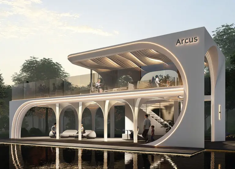 K-디자인 어워드 2025에서 공간 디자인 부문 골드 위너를 수상한 힐스테이 환호공원 아르쿠스 (사진=현대건설)