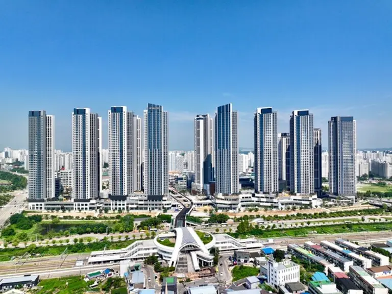  * 힐스테이트 더 운정 투시도. 사진=현대건설 제공