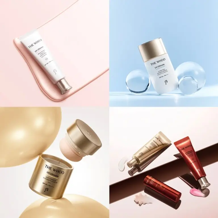 LG생활건강의 더후 UV 얼티밋 선 라인 6종 이미지. (제공 LG생활건강)