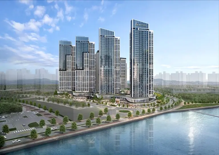 힐스테이트 더웨이브시티 투시도 (사진=현대건설)