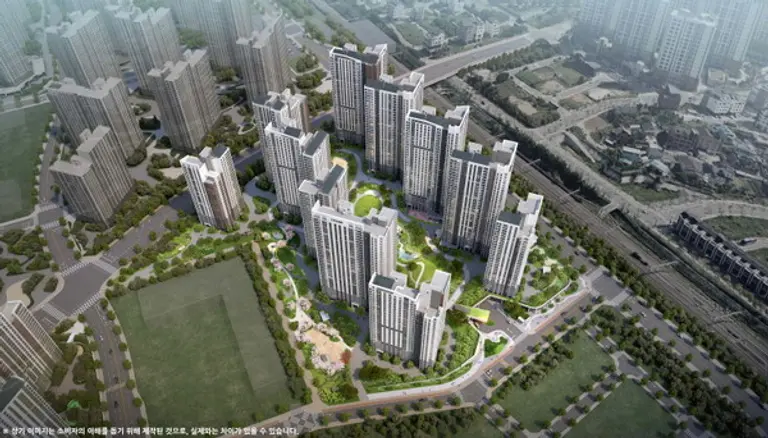 천안 아이파크 시티 2단지 조감도