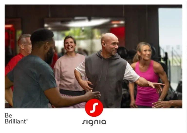 ‘귀 건강, 브릴리언트한 일상의 시작’ 캠페인(사진 제공: 시그니아)