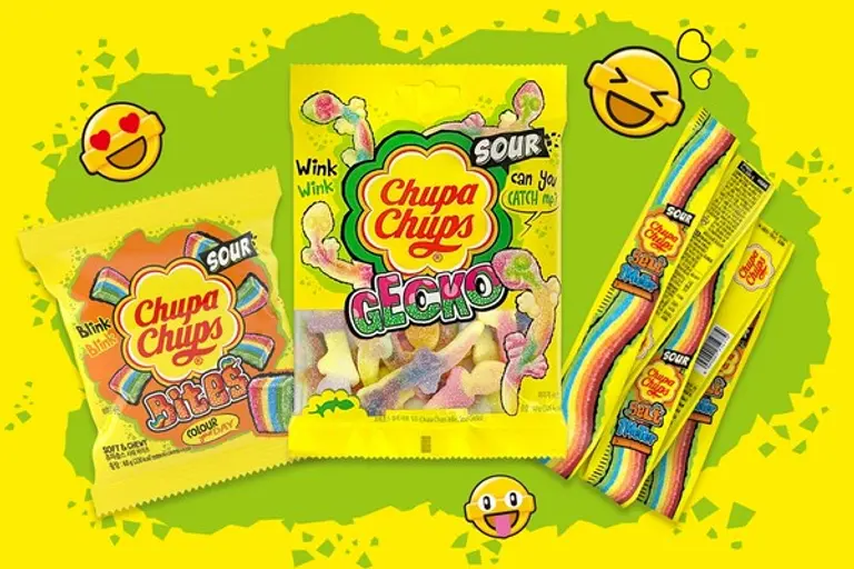 농심 츄파춥스 사워 젤리 3종 제품 이미지