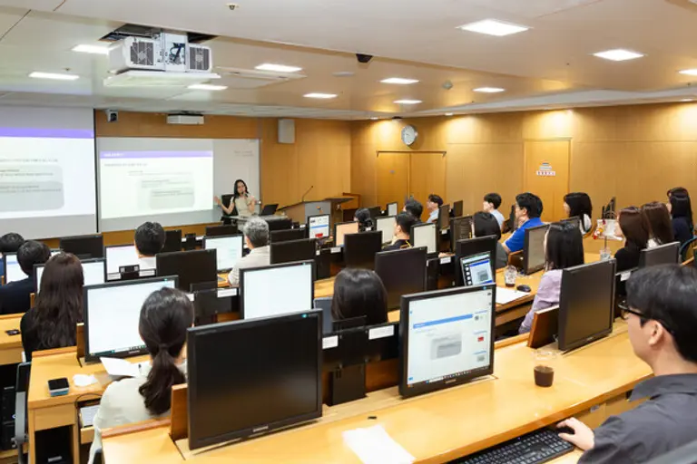 11일, 여의도 금융투자협회 금융투자교육원에서 진행한 유안타증권 ‘AIbility Academy‘ 1차수 임직원 교육 진행 사진