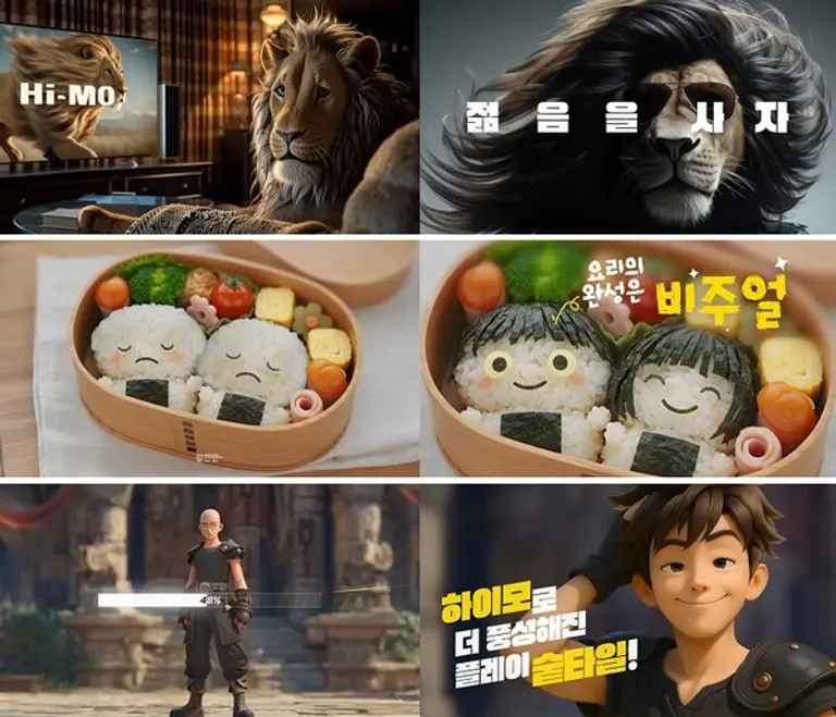  하이모 AI 기반 광고 캠페인 영상 3편 공개