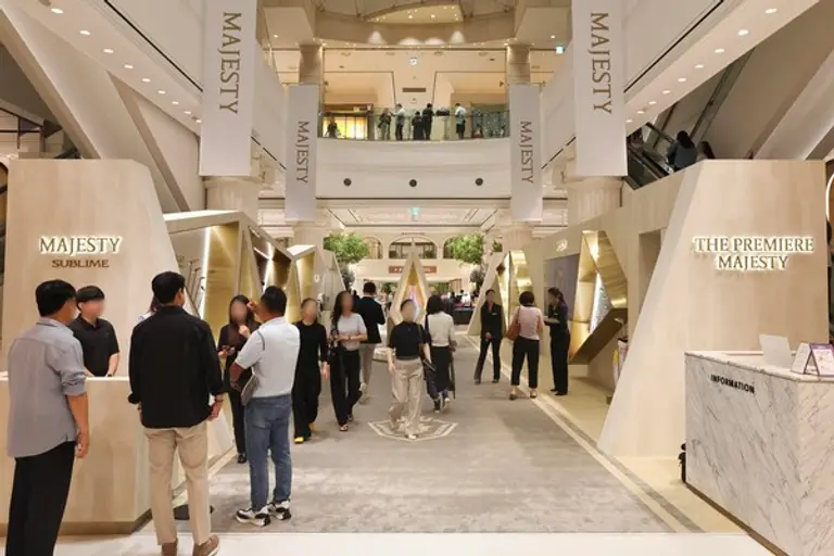 신세계백화점 강남점 1층 더스테이지 마제스티 팝업 전경 (사진=신세계백화점)