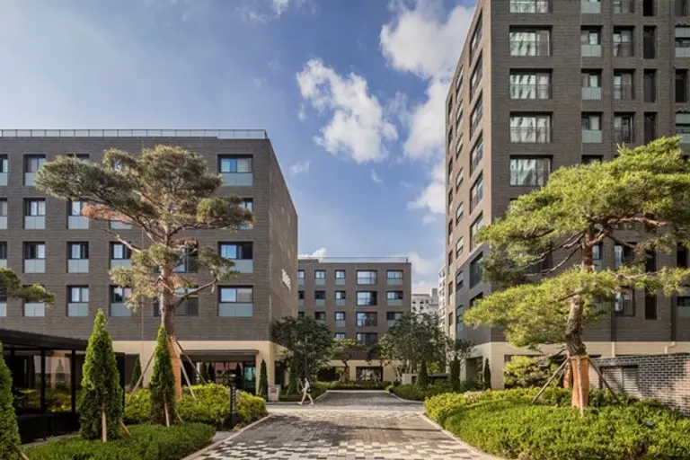 ‘e편한세상 고덕 어반브릿지’ 단지 전경(사진제공=DL이앤씨 )