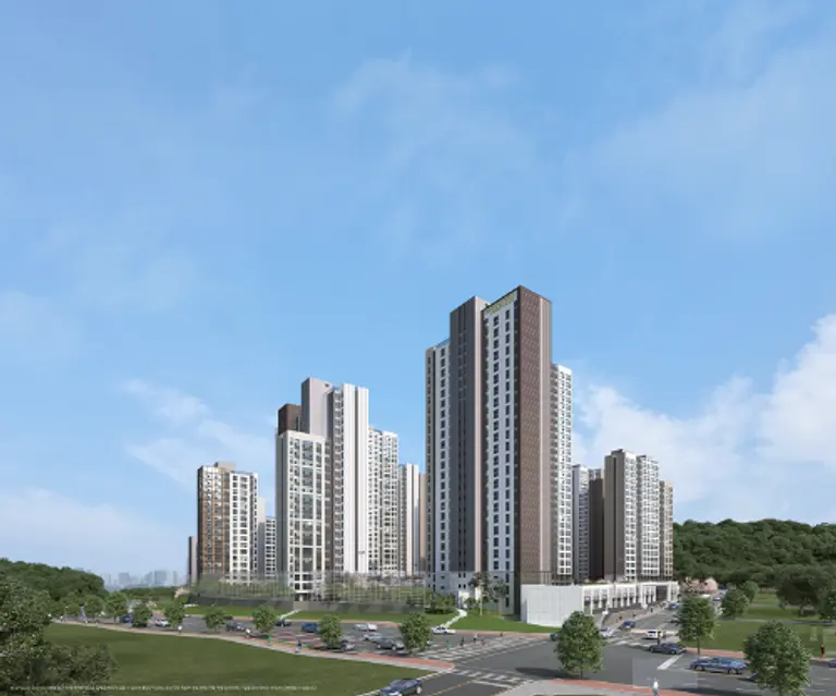 두산위브더제니스 청주 센트럴파크 투시도