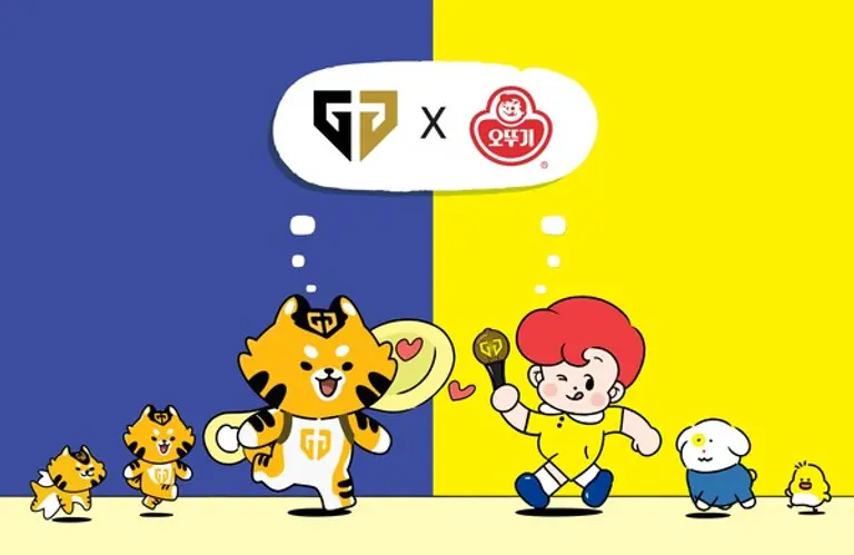 오뚜기X젠지 협업 포스터 이미지