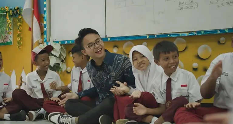 ‘H-점프스쿨 인도네시아’ 1기 활동 모습. (제공 현대차)