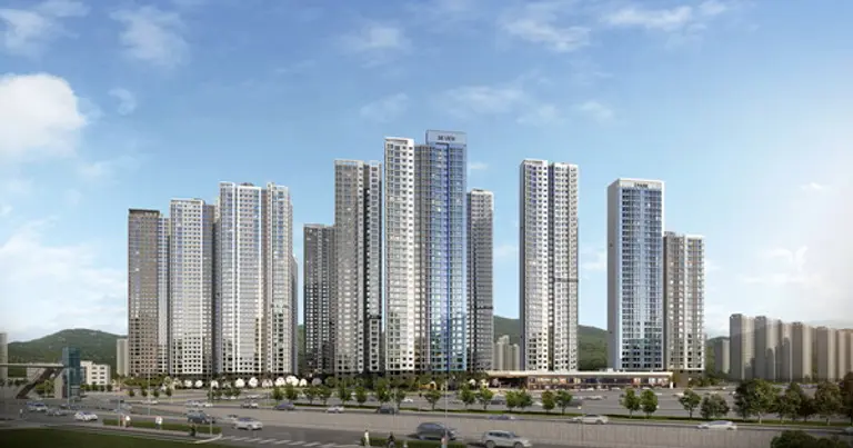 의왕시청역 SK뷰 아이파크 투시도