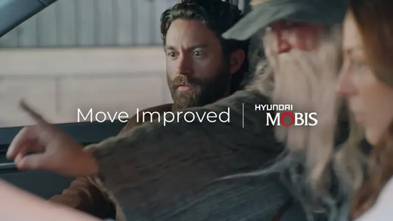 현대모비스 글로벌 SNS 콘텐츠 ‘Move Improved’. 각종 소셜미디어에서 2,880만뷰 조회수를 기록하는 등 많은 관심을 받았고, 깐느 기업광고제를 포함해 올해 글로벌 광고제 3관왕을 달성했다. (제공 현대모비스)