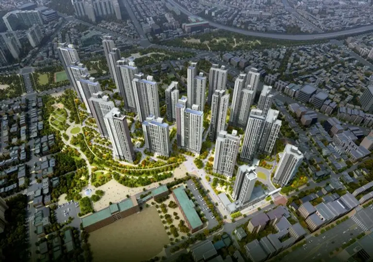 포레나더샵 인천시청역 조감도 (사진=한화 건설)