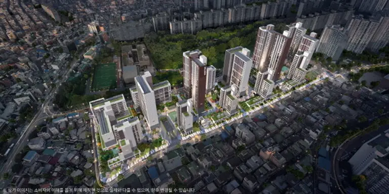 힐스테이트 이수역센트럴 조감도