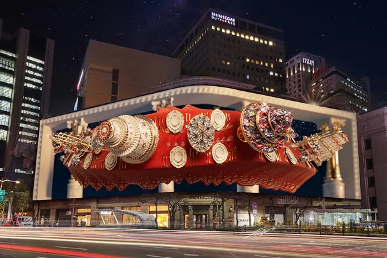 신세계스퀘어 2025 크리스마스 영상 (사진제공=신세계백화점)