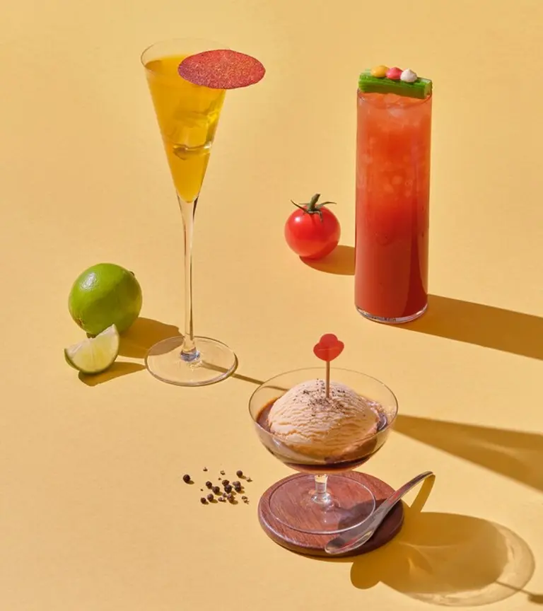 오뚜기x코듀로이 펠라즈 협업 메뉴 이미지