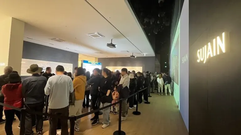 인하대역 수자인 로이센트 견본주택 집객사진 (사진=BS한양)