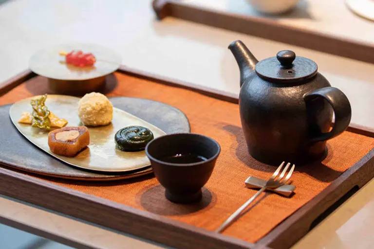 신세계백화점 본점 하우스오브신세계 디저트살롱 대표 다과세트 (사진=신세계백화점)