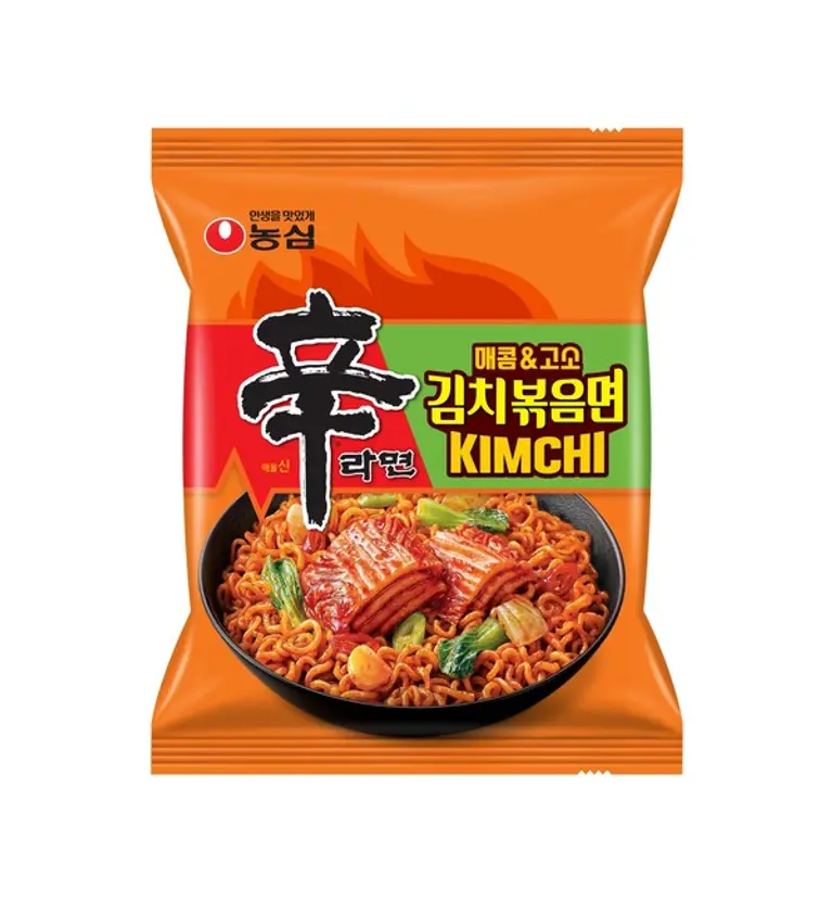 농심 신라면 김치볶음면 제품 이미지