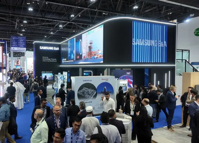 삼성E&A 아디펙 2025 부스 전경. (제공 삼성E&A)