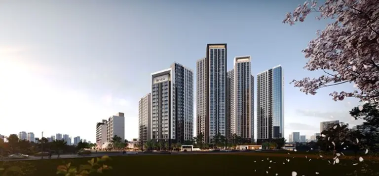 광명13-1·2구역 재개발 투시도(사진=SK에코플랜트)