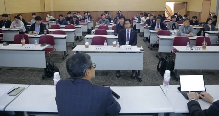 한전KDN의 에너지 전문 컨퍼런스 토론회 진행 모습. (제공 한전KDN)