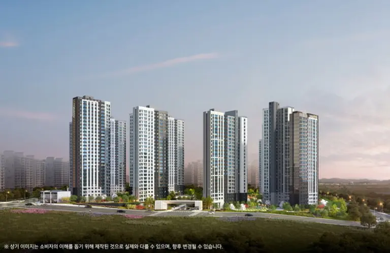 두산위브더제니스 센트럴 천안_투시도