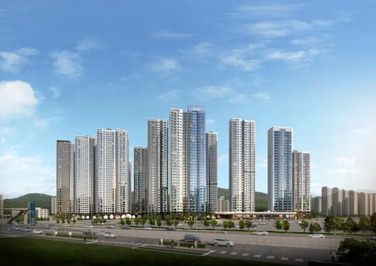 의왕시청역 SK뷰 아이파크 주경 투시도