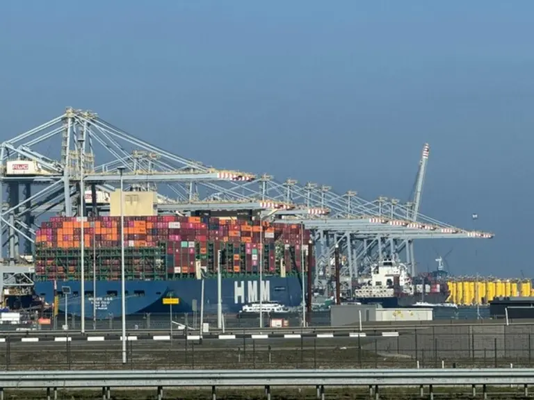 HMM 컨테이너선. 사진 HMM