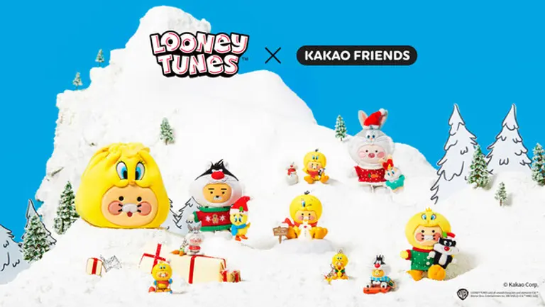 루니툰즈x카카오프렌즈의 크리스마스 에디션 이미지. (제공 카카오)