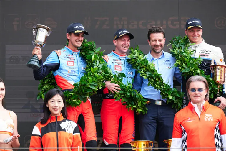 BRC 현대 N 스쿼드라 코르세(Squadra Corse) 팀 소속 네스토르 지로라미 선수와 미켈 아즈코나 선수가 11월 13~16일 열린 