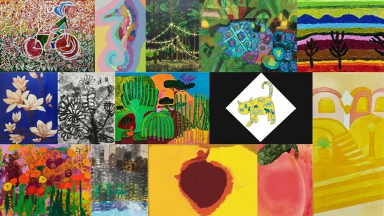 ‘Beautifully Happy 展’에 전시되는 발달장애 화가들의 작품