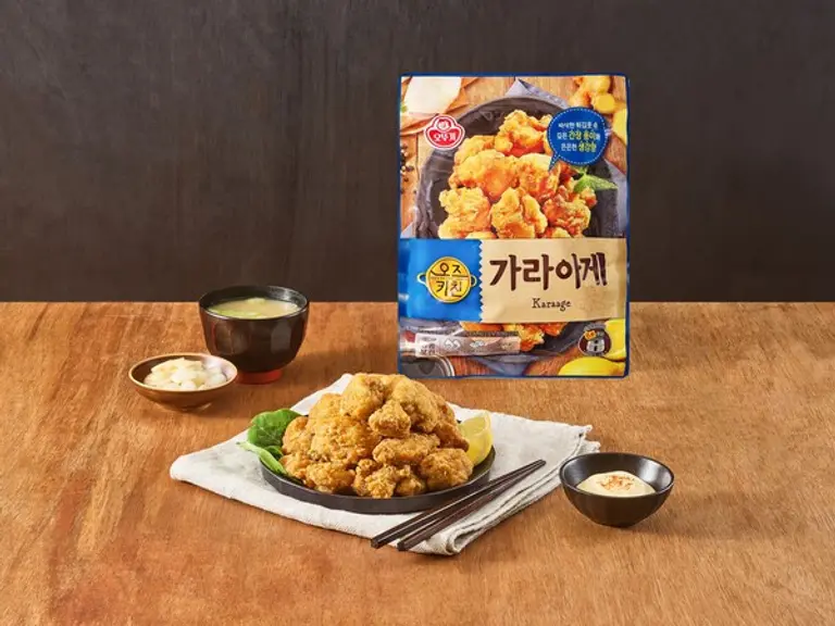 오뚜기 오즈키친 가라아게 연출컷. (사진=(주)오뚜기)