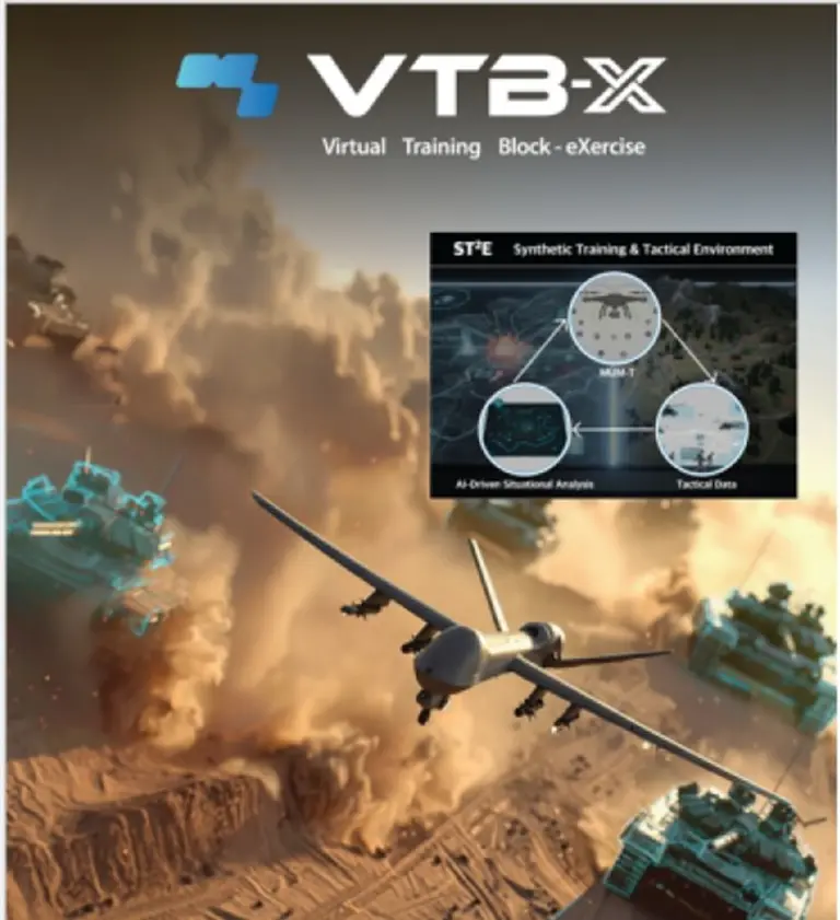  * 사진: 네비웍스의 지능형 전장체계 구축 기술 이미지