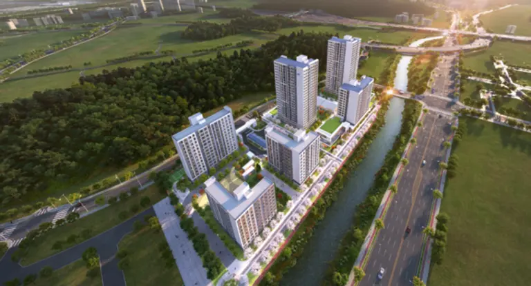 GS건설이 수주한 시흥거모 공공주택지구 A-1BL 민간참여 공공주택건설사업 조감도 (GS건설 제공)