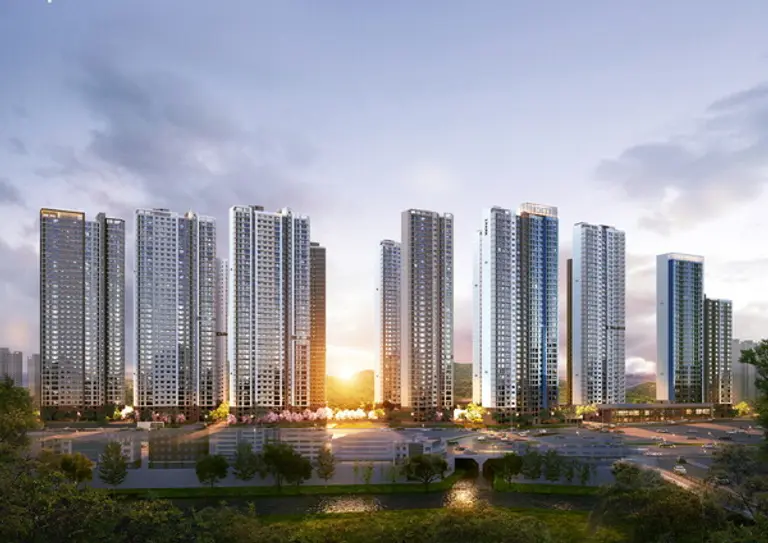 의왕시청역 SK뷰 아이파크 투시도 (사진=SK에코플랜트·HDC현대산업개발)