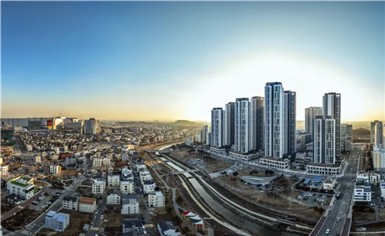 반도건설 ‘고덕 유보라 더 크레스트’ 전경