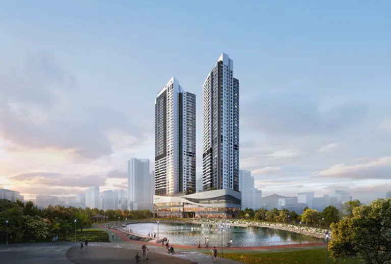 효성해링턴 플레이스 여수 투시도