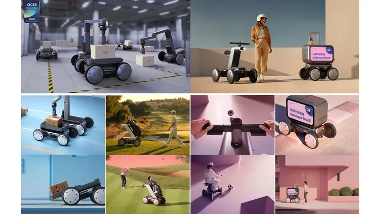 다양한 환경과 조건에서 활용되는 모베드 플랫폼 개념도. 현대차 제공