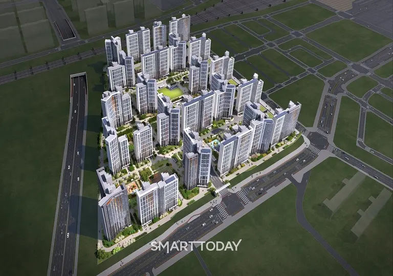 힐스테이트 오송역퍼스트 조감도 (사진=현대엔지니어링)