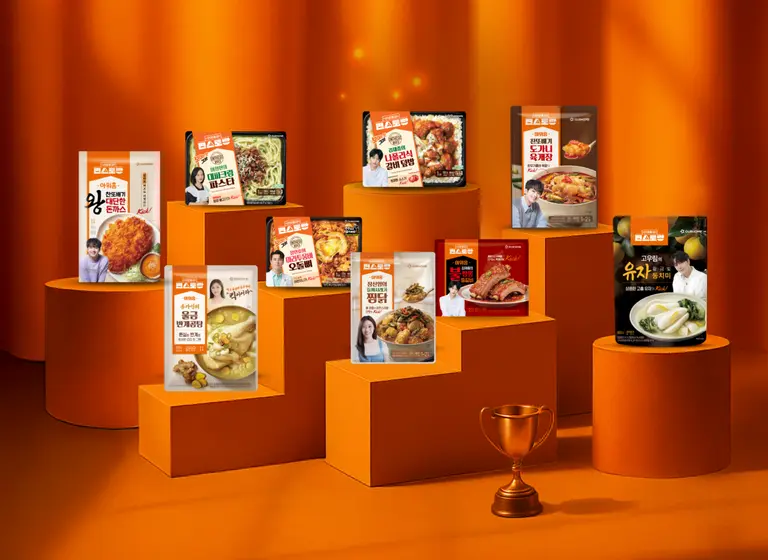 2025년 ‘신상출시 편스토랑’ 방송을 통해 출시된 아워홈 간편식 신제품들. (사진=아워홈)