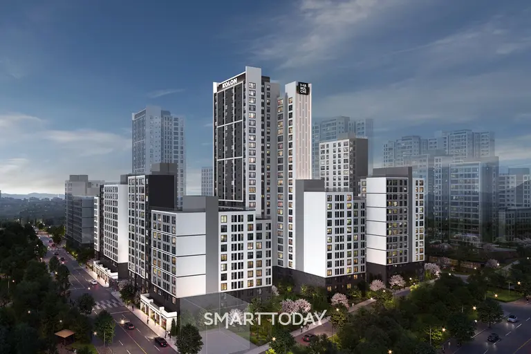 면목역3의8구역 가로주택정비사업 조감도 (사진=코오롱글로벌)