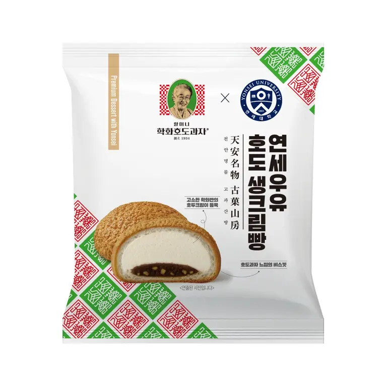 연세우유 호도 생크림빵 제품 이미지. (사진=연세유업)