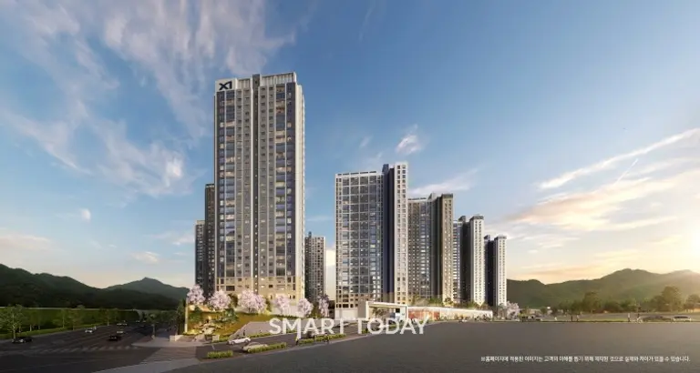 북오산자이 리버블시티 투시도 (사진=GS건설)