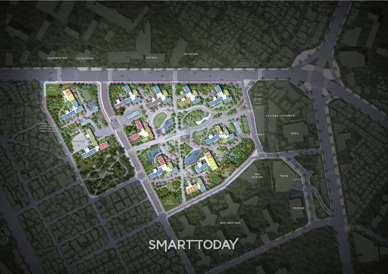동대문 전농8구역 배치도 (출처=서울시)