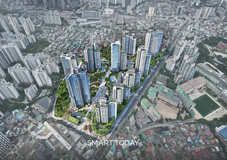 동대문 전농8구역 조감도 (출처=서울시)