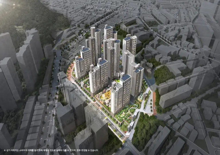 e편한세상 센텀 하이베뉴 조감도. 출처=DL이앤씨